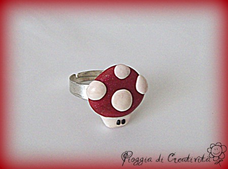 Anello fungo supermario